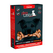 BISCOITO THE PETS TASTE CARNE C/ CENOURA 50 GR