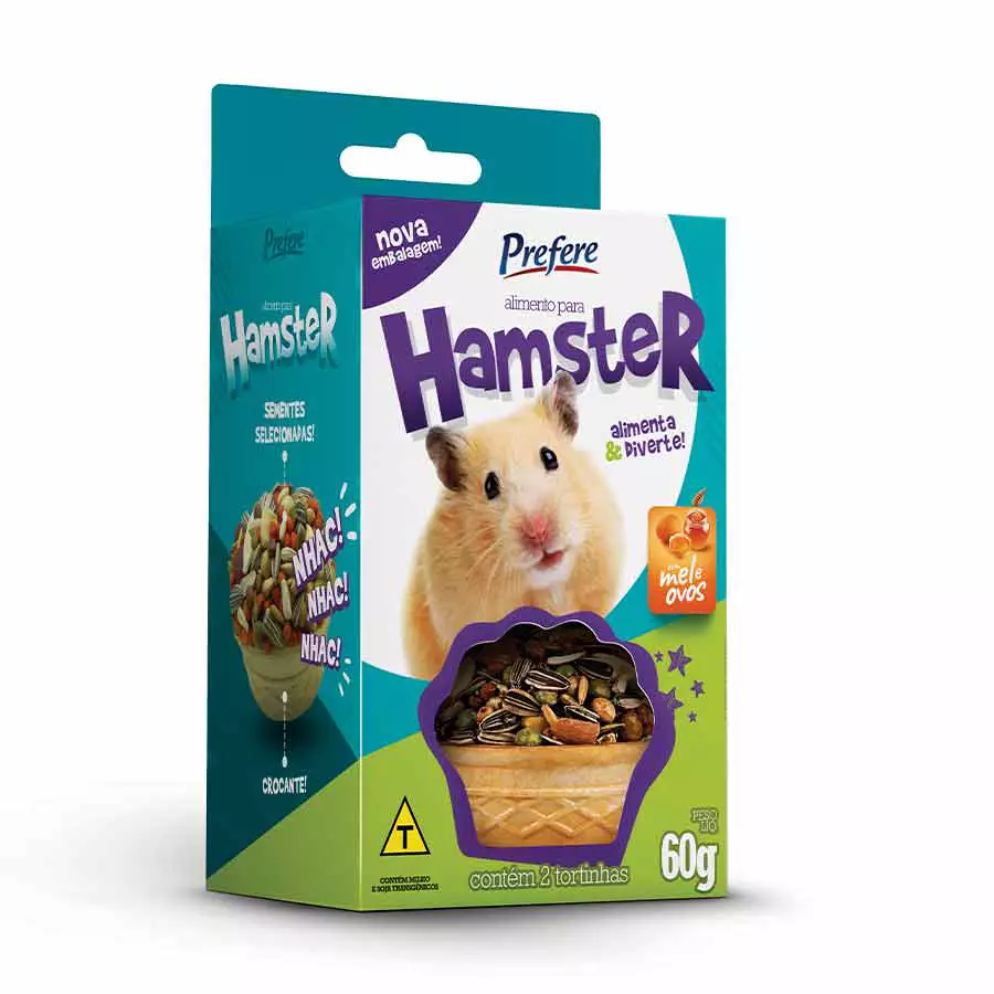 PREFERE TORTINHA HAMSTER 60 GR