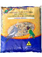 MIST. CALOPSITA E AGAPORNI P. FORTE 500 GR