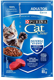 CAT CHOW SACHET ADULTO CARNE AO MOLHO 85 GR